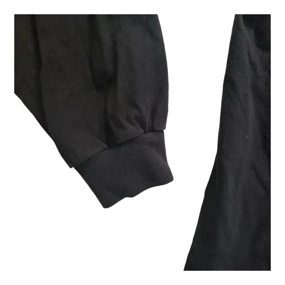 Smokin Bowls Vermont Graphic Long Sleeve T Shirt Black Red Bar Anvil Cotton Sz L - Picture 10 of 15